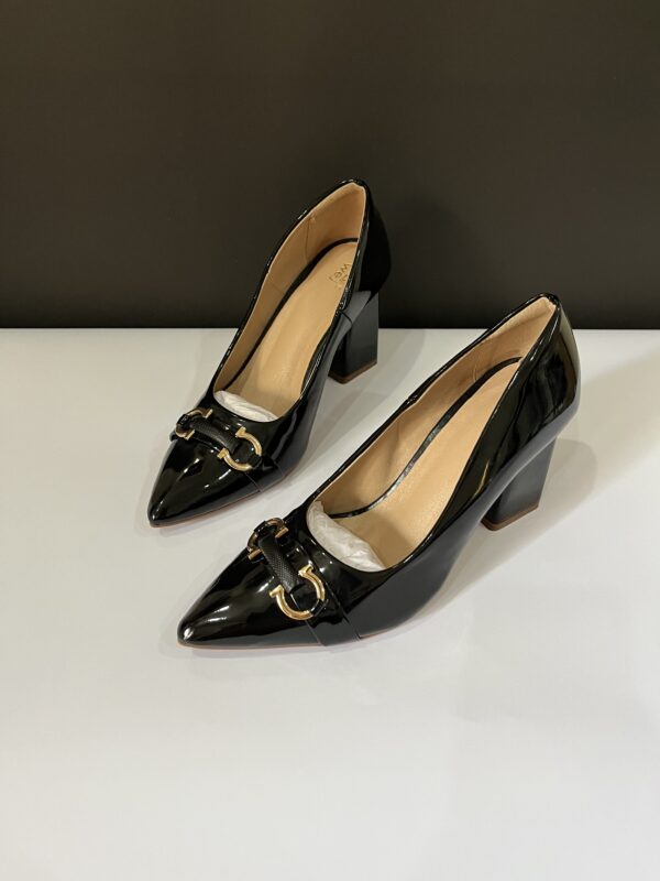 Black Court Shoes - Image 5