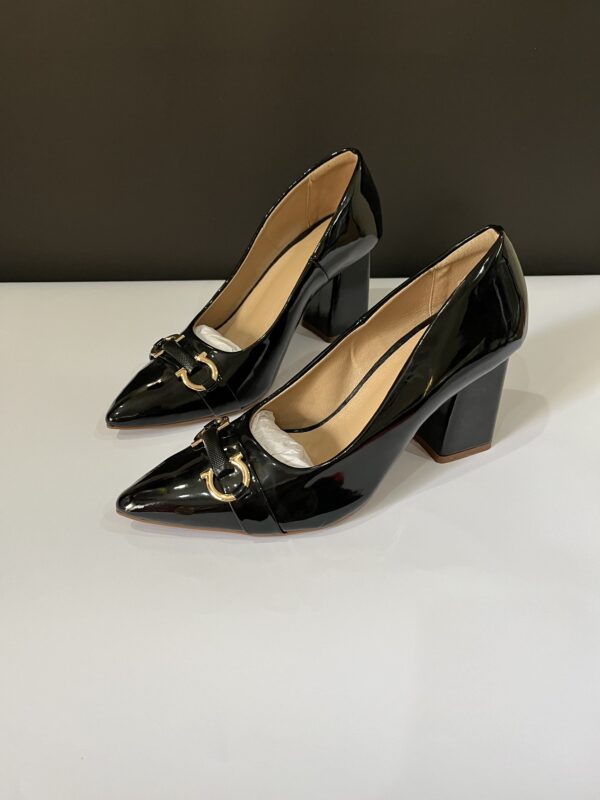 Black Court Shoes - Image 4