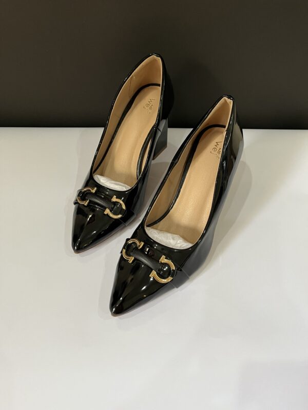 Black Court Shoes - Image 3