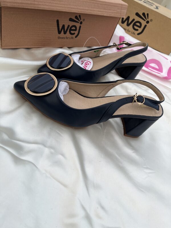 Navy Block heels/Very comfy for daily wear