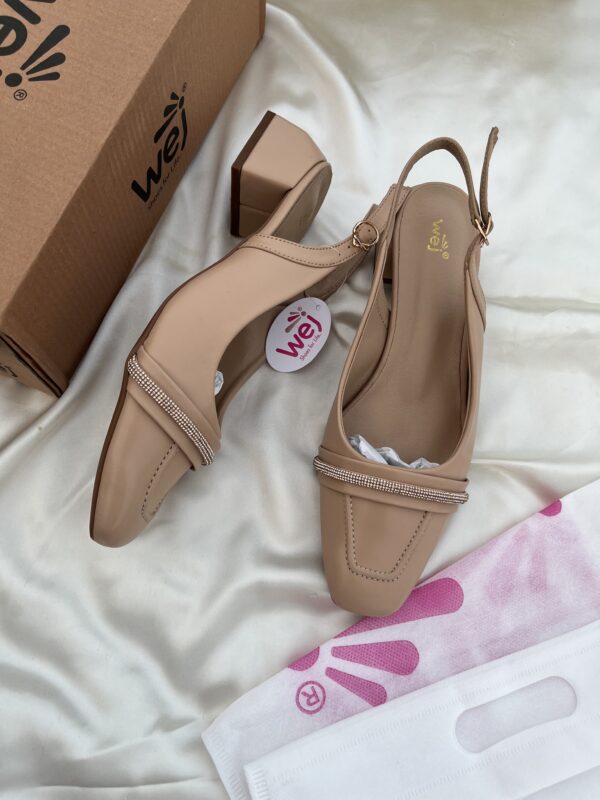Comfortable Padded/ Block Heels