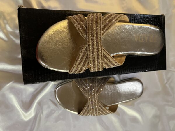 Golden Very Comfy Slippers - Image 2