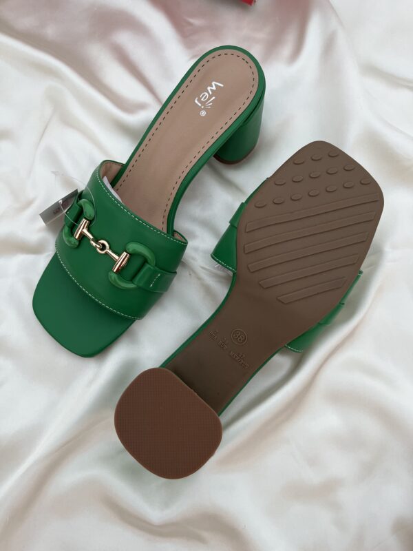 Wej Green Sandals - Image 2